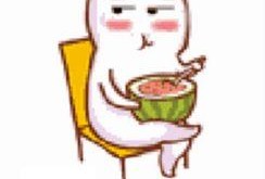 吃瓜群众加油妹纸表情包